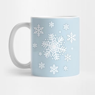 Snowflake Winter Blizzard Mug